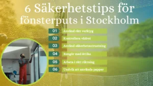 Fönsterputs i stockholm